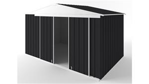 EasyShed D3823 Gable Slider Roof Garden Shed - Monument