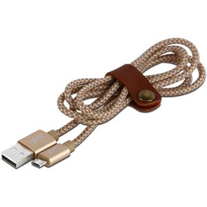 Flea Market Braided Micro USB Cable (Champagne)