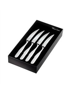 Four Piece Stantion Bright Steak Knives