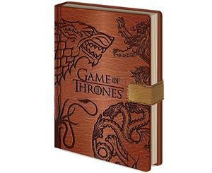 Game Of Thrones Premium Notebook (Brown) - TA280