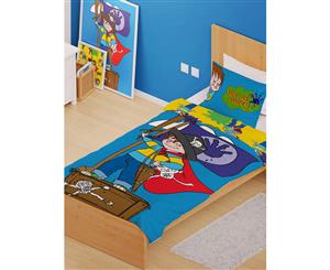 Horrid Henry Pirates Single Panel Duvet Set