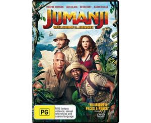 Jumanji Welcome to the Jungle DVD Region 4