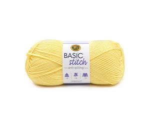 Lion Brand Yarn - Basic Stitch Anti-Pilling - Lemonade 100g