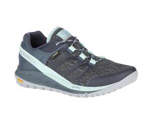 Merrell Womens Antora Goretex Lace Up Light Walking Shoes - Turbulence