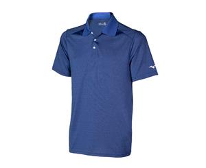 Mizuno Melange Polo - Deep Navy - Mens