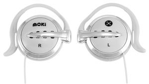 Moki Clip-on Earphones - White