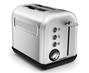 Morphy Richards 850W Equip 2 Slice Brushed Stainless Steel Toaster 22010