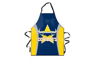 North Queensland Cowboys NRL Team Logo and Colours Kitchen BBQ Apron