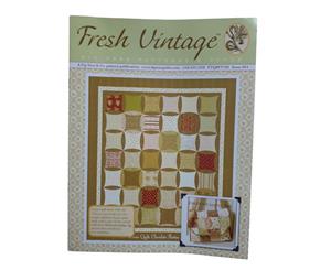 Quilting and Sewing Pattern Fig Tree and Co FRESH VINTAGE CHOCOLATE PATISSERIE New