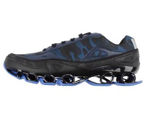 Raf Simons Men's Camouflage Sneaker - Black/Blue