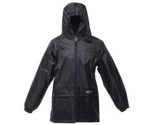 Regatta Kids Unisex Stormbreak Jacket (Waterproof & Windproof) (Black) - RW1238