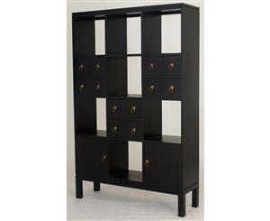 Room Divider Cube Display Shelf & Cabinet Chocolate