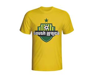 South Africa Country Logo T-shirt (yellow)