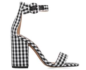 Steve Madden Women's Friday Heels - Black Gingham