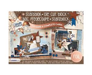 Studio Light Winter Trails Die-Cut Card Toppers A5