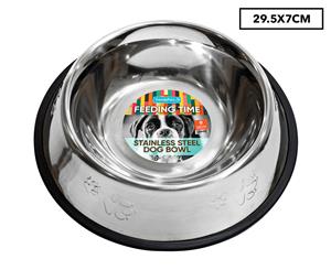 Trendy Pets Large Stainless Steel Dog Bowl