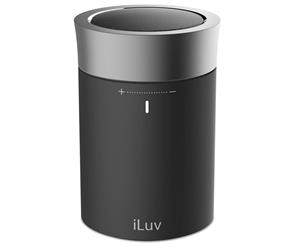 iLuv Portable Bluetooth Handsfree Speaker w Voice Control/Mic for Smartphone BLK