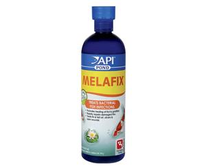 API Pond Care Melafix 473ml Fish Pond Treatment Treats Bacterial Infections