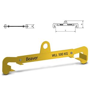 Beaver Clamp Lifting Drum 500kg Vertical