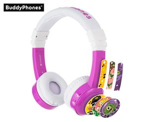 BuddyPhones InFlight Kids' Headphone - Purple