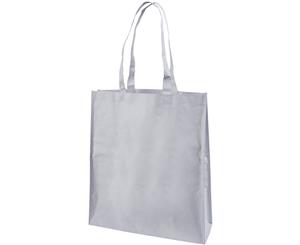 Bullet Papyrus Paper Woven Tote (White) - PF1471