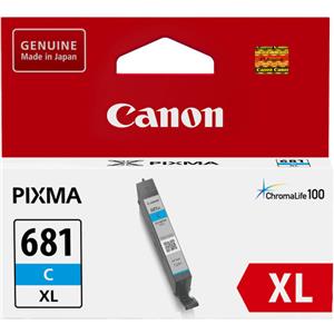 Canon - CLI681XLC - 681 XL Cyan Ink Cartridge