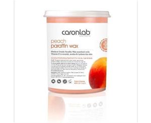 Caronlab Paraffin Wax Peach 800ml Manicure Pedicure Moisture Treatment