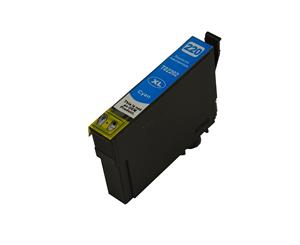 Compatible Epson 220CXL Cyan Premium Inkjet Cartridge For Epson Printers PE-220CXL