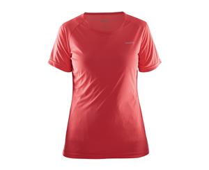 Craft Womens/Ladies Prime Lightweight Moisture Wicking Sports T-Shirt (Red) - RW3980