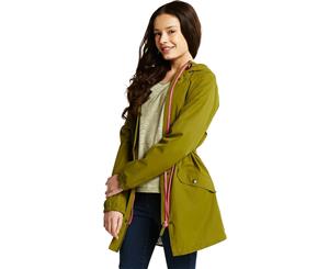 Dare 2b Girls Pledged Waterproof Breathable Hooded Shell Jacket - Cardamom