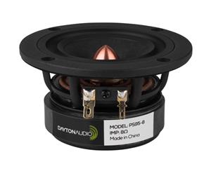 Dayton Audio PS95-8 3.5" Point Source Full-Range Driver 8 Ohm 3-1/2"