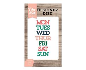 Echo Park - Designer Dies - Days of the Week