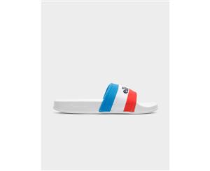 Ellesse Mens Ell Borgaro Red & Slip Ons Slides Outlet