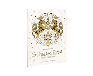 Enchanted Forest Artist's Edition  A Pull-Out and Frame Colouring Book