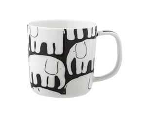 Finlayson Elefantti Mug Black and White