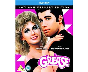 Grease 40th Anniversary Blu-Ray (Region Free)