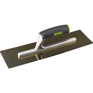 Kango 355mm Pre-Worn Gold Stainless Steel Concrete Trowel