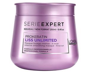 L'Oreal Professionnel Liss Unlimited Smoothing Masque (250ml) Anti Frizz