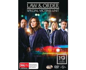 Law and Order Special Victims Unit Season 19 Box Set DVD Region 4