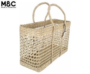 Maine & Crawford Ridley Seagrass Handbag - Natural