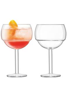 Mixologist Cocktail Balloon Glass Pair