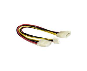 Molex M5 Plug To F3& F5 Plugs Computer Power Lead