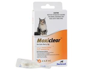 Moxiclear Orange for Cats over 4kg