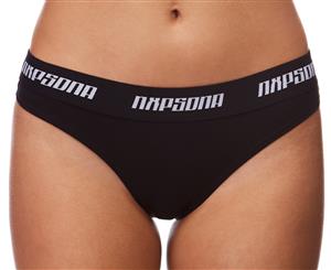 Nena & Pasadena Women's Dynamic Core Sports Brief - Jet Black