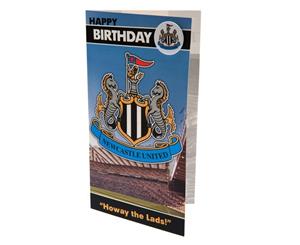 Newcastle United Fc Birthday Card And Badge (Multicolour) - TA2666