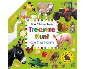 On the Farm  Fold Out Treasure Hunts