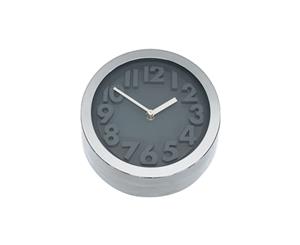 Premium 22cm Grey Modern Clock