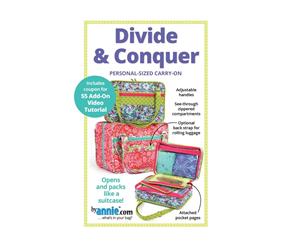 Quilting Sewing Patchwork By Annie DIVIDE AND CONQUER Pattern