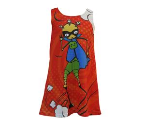 Super She's a Hero- Girl's kawaii dress