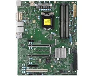 Supermicro X11SCA Workstation Board ATX LGA1151 C246 4 DIMM 2x GbE 8x SATA3 4x USB3.1 2x PCI-E 3.0 x16 1x PCI-E 3.0 x4 1x PCI-E 3.0 x1 1x